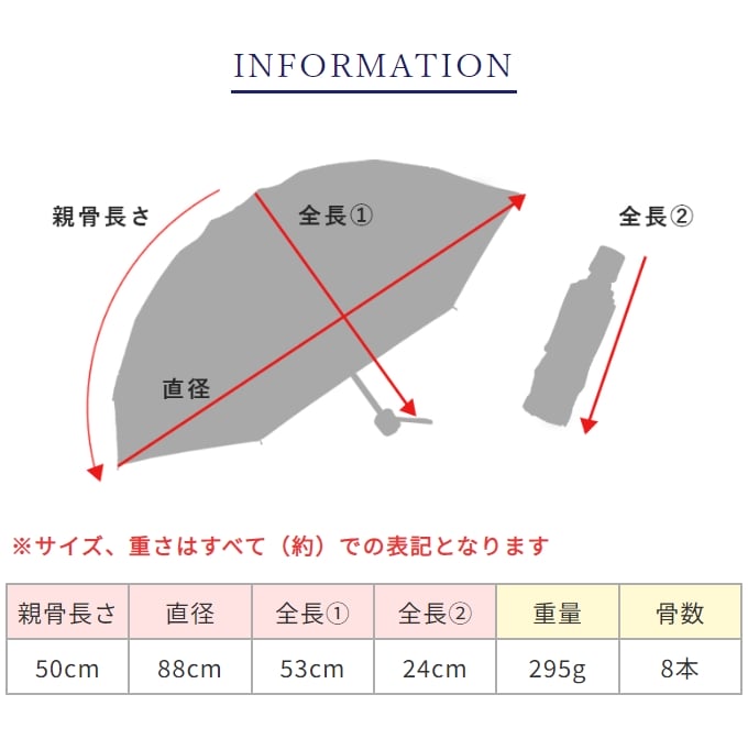 3段折りたたみ50cm(傘袋付)レオパード | 芦屋ロサブラン